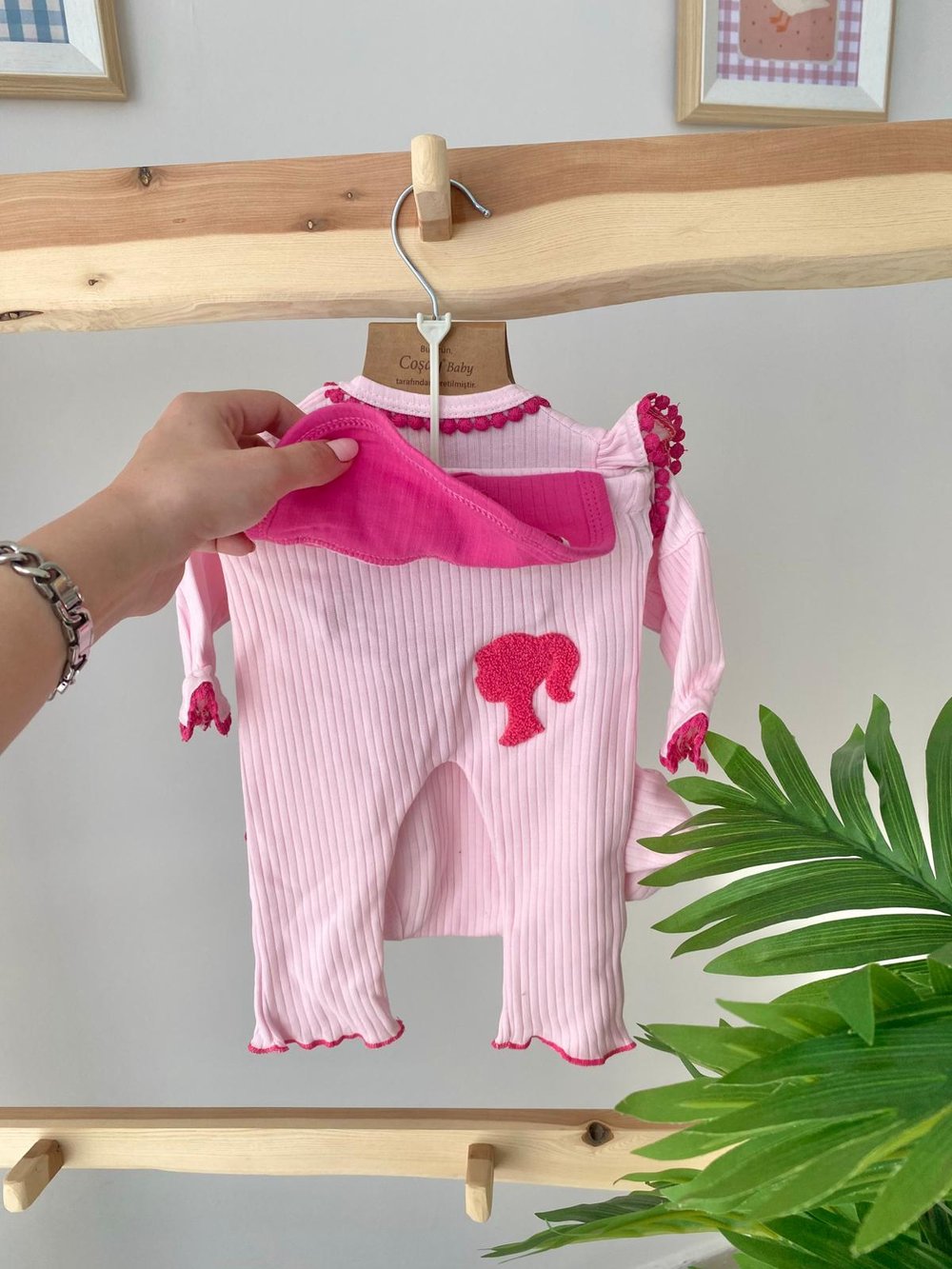 Barbie Botlu 5li Takım Pembe