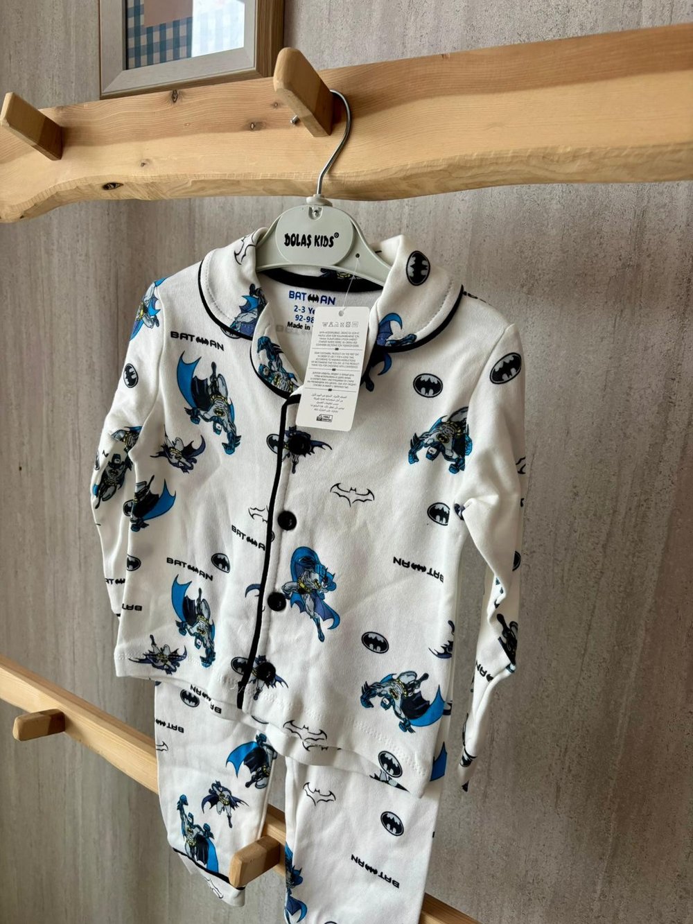 Batman Pijama Takımı Yaş