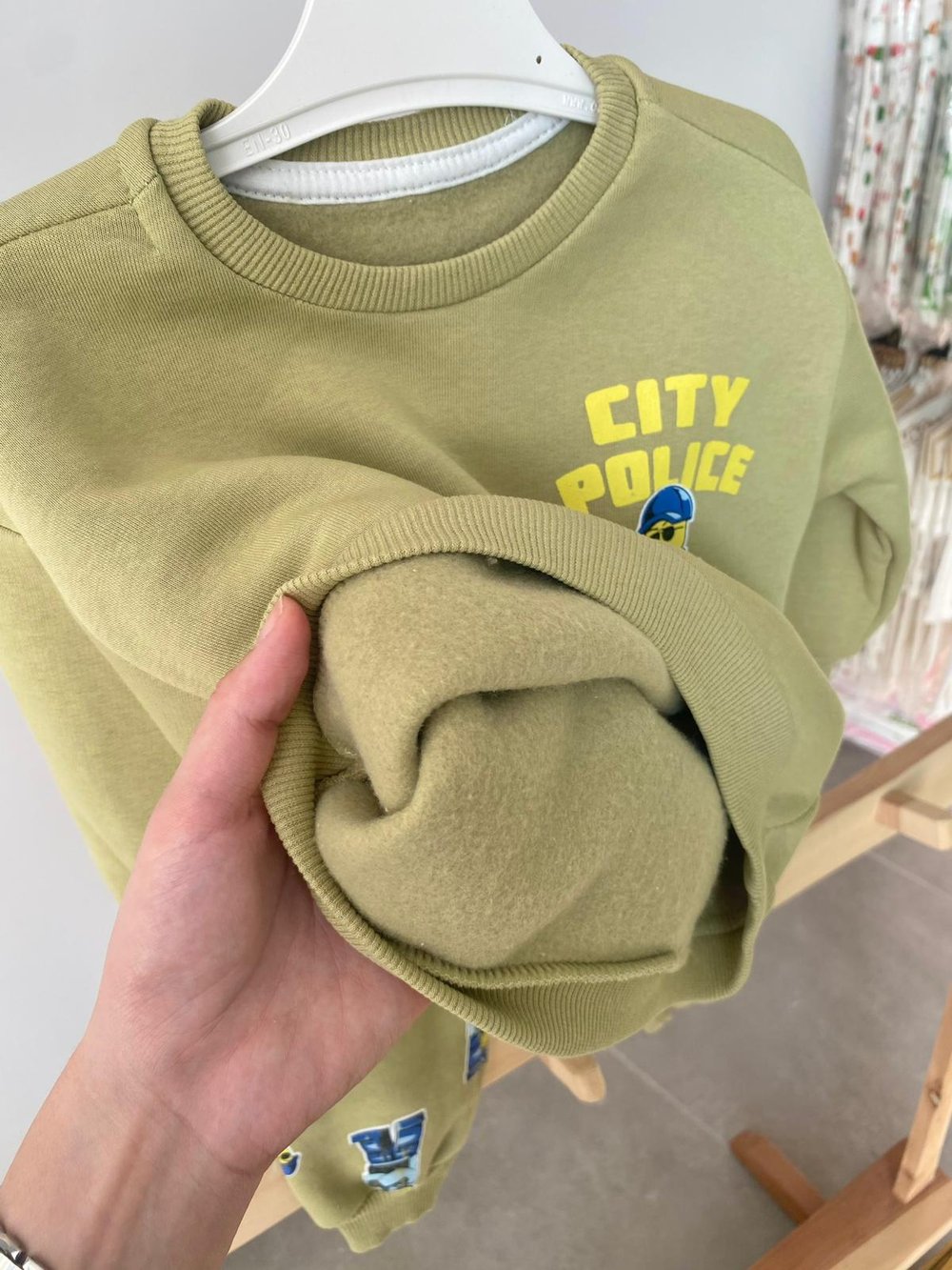 City Police Şardonlu Takım Yeşil