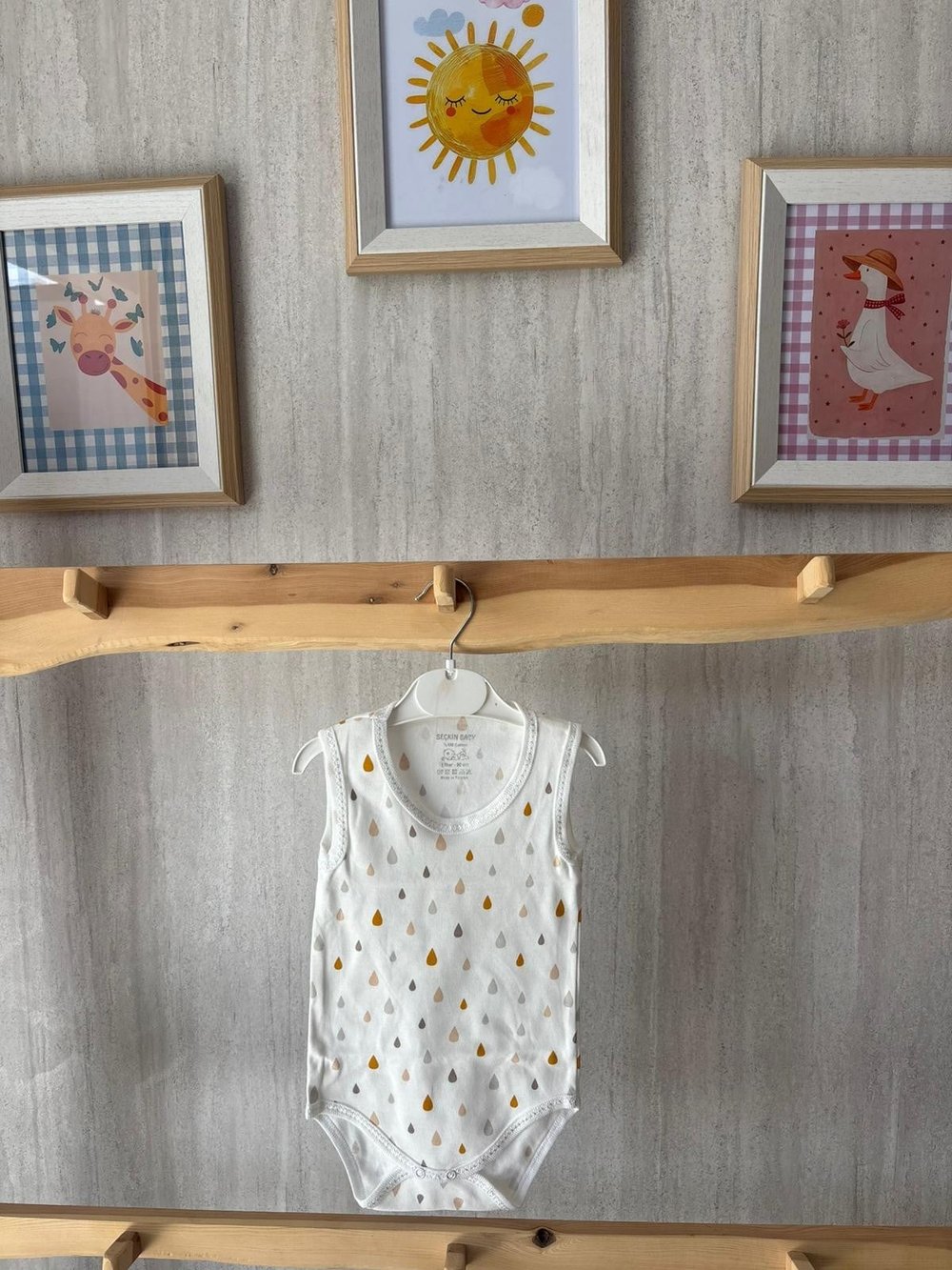 Damla Desen Çıtçıtlı Askılı Badi Yaş