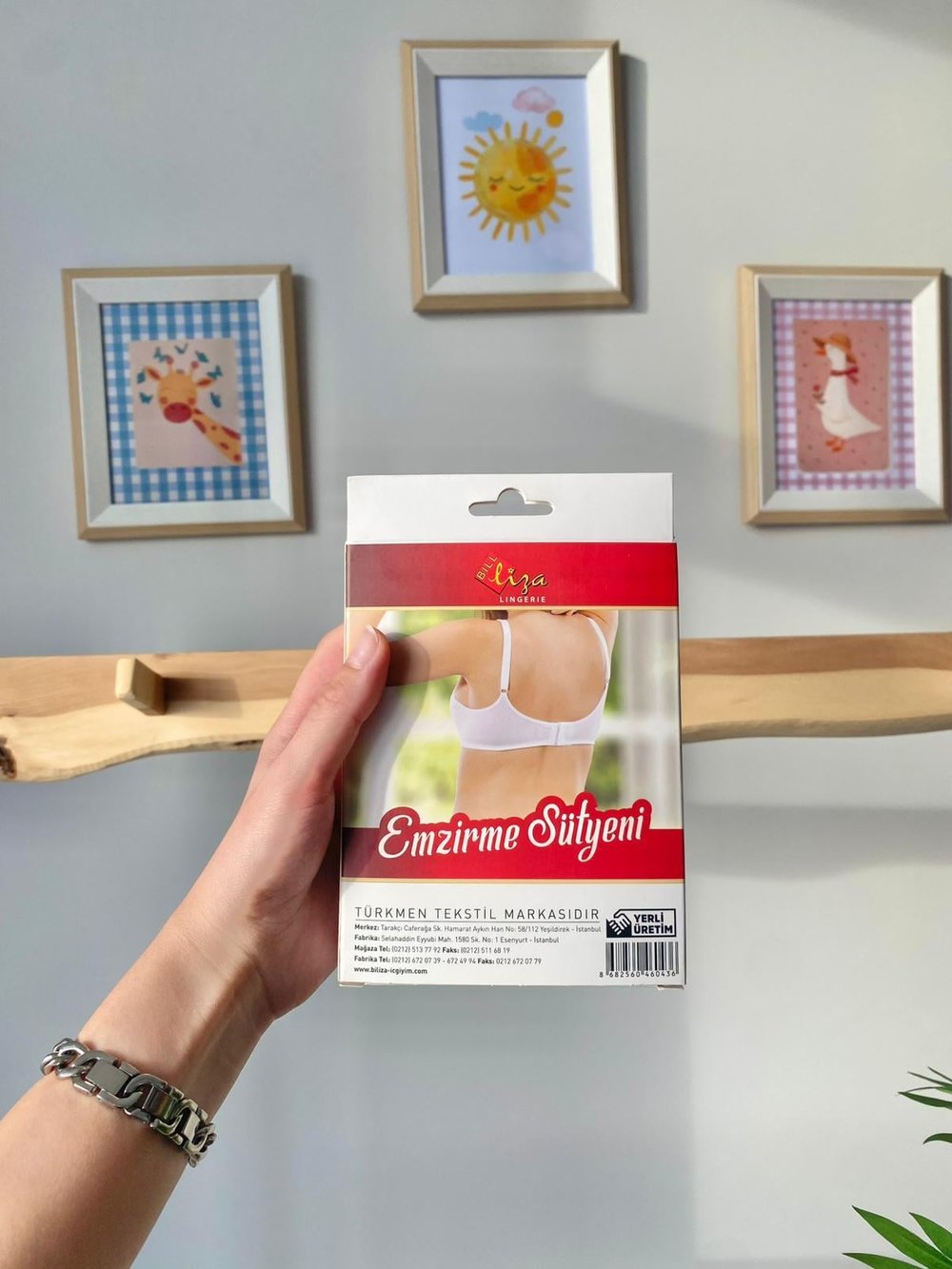 Desteksiz Emzirme Sütyeni Beyaz