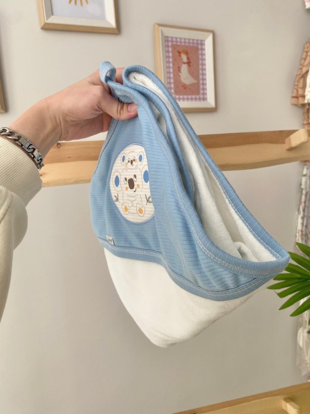 Koala Banyo Havlusu Mavi