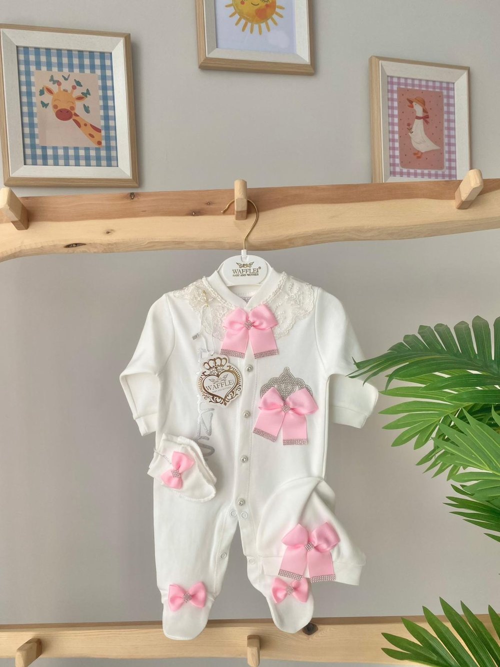 Prenses Tulum Set Pembe