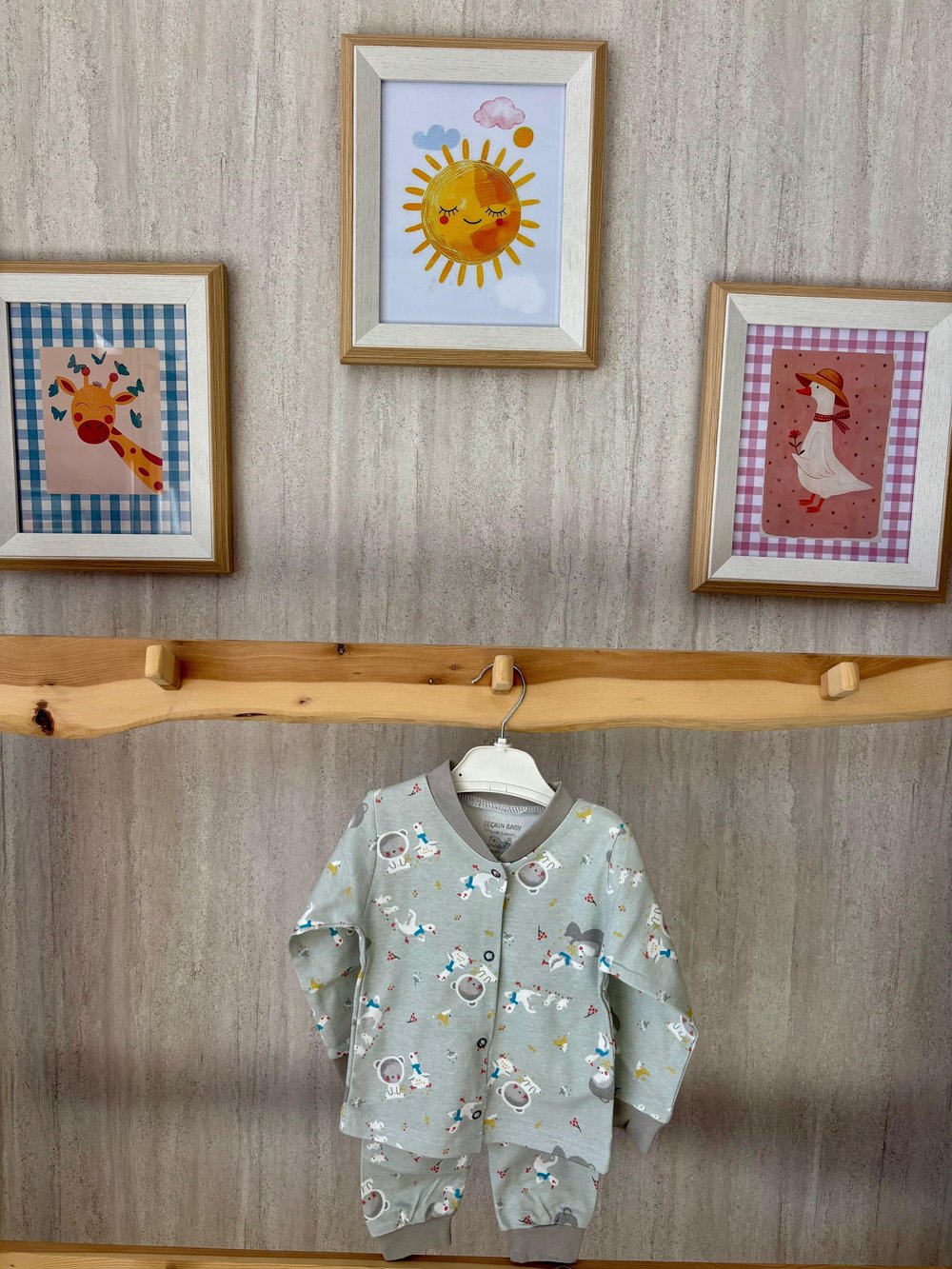Sevimli Hayvanlar Pijama Takımı