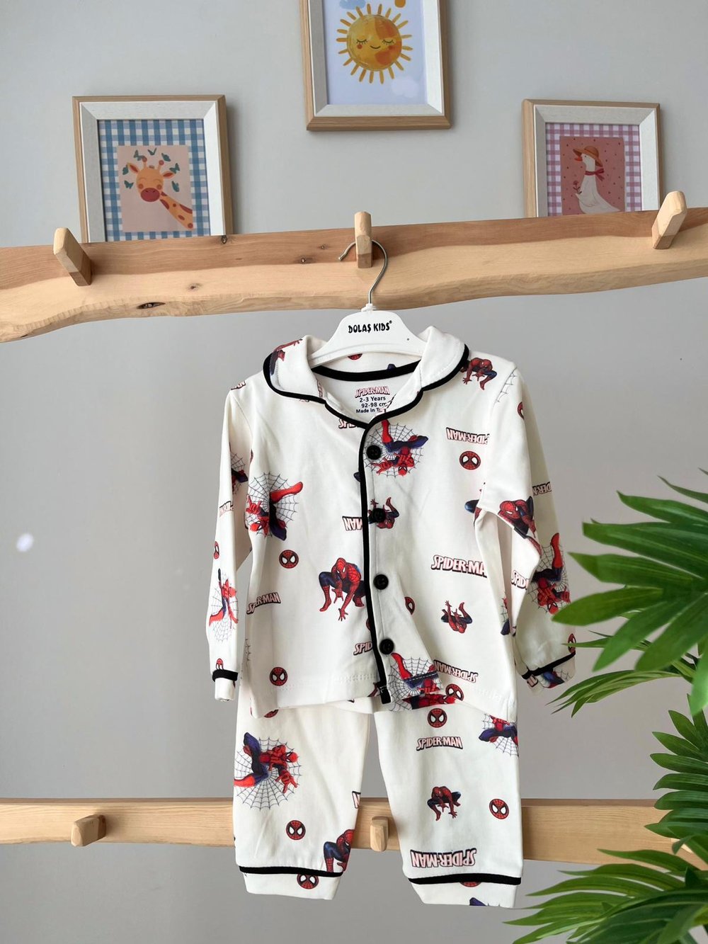 Spider Man Pijama Takımı 