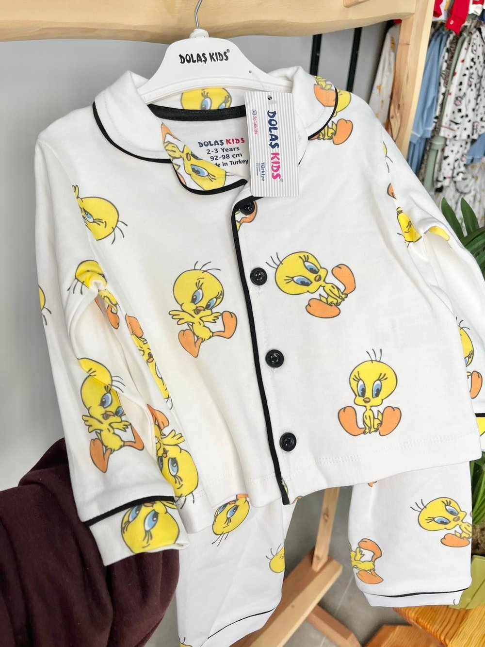 Tweety Pijama Takımı Yaş