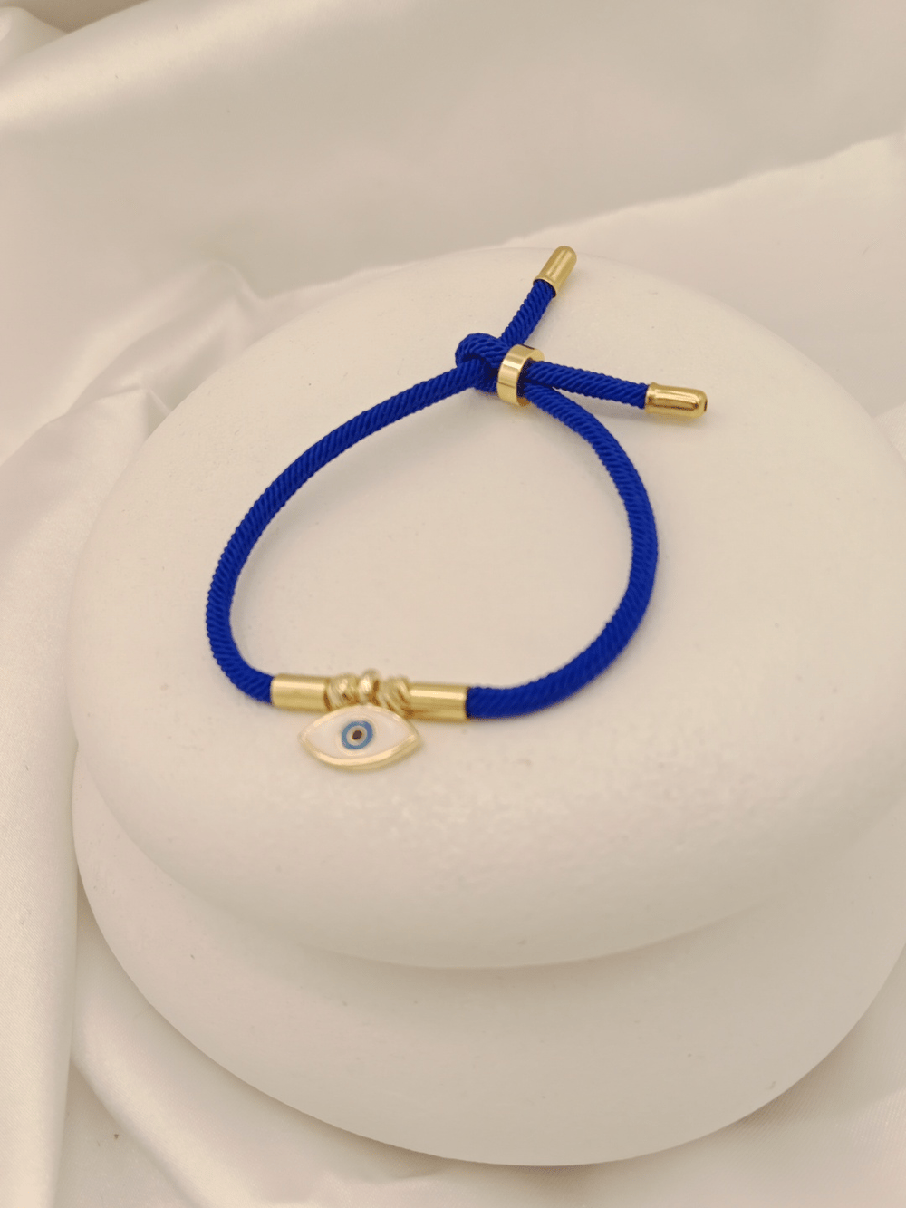 Saks Mavi İpli Charm Bileklik