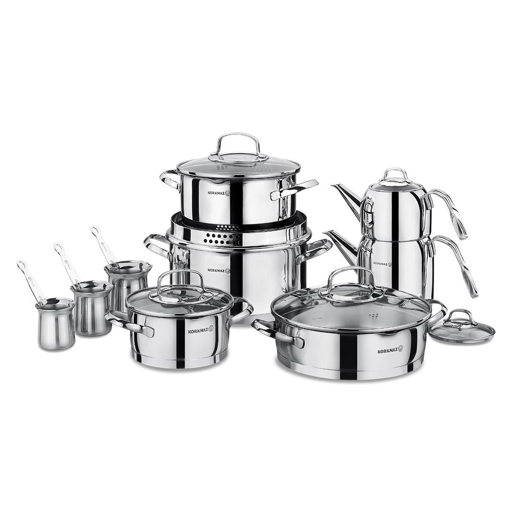 KORKMAZ 15 P HİPER SET STEAMA A1702