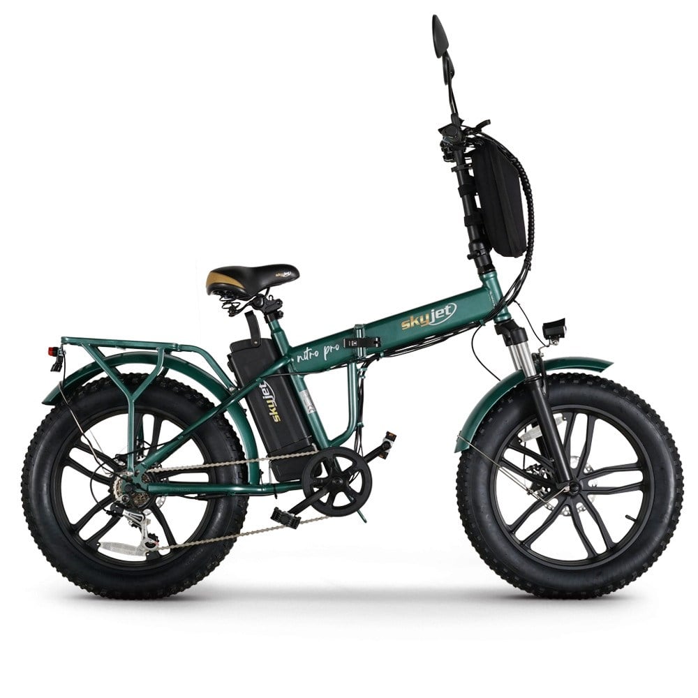 SKYJET E-BİSİKLET NİTRO PRO KATLANABİLİR YEŞİL