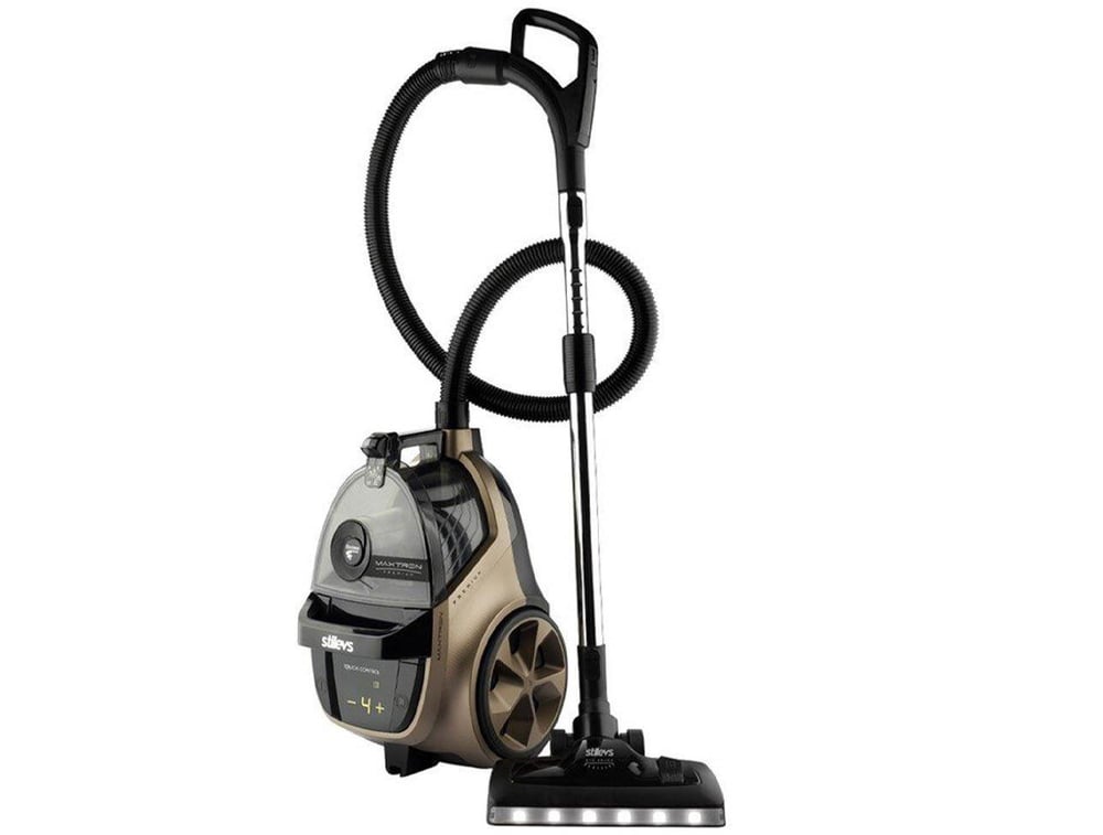 STİLEVS MAXTRON PREMIUM TORBASIZ ELEKTRİKLİ SÜPÜRGE SET12351 SİYAH-TOPRAK