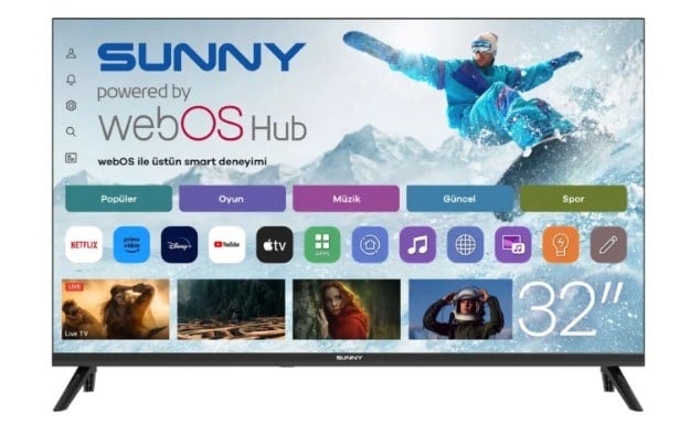 SUNNY TV SN32HMLN-W20S 32