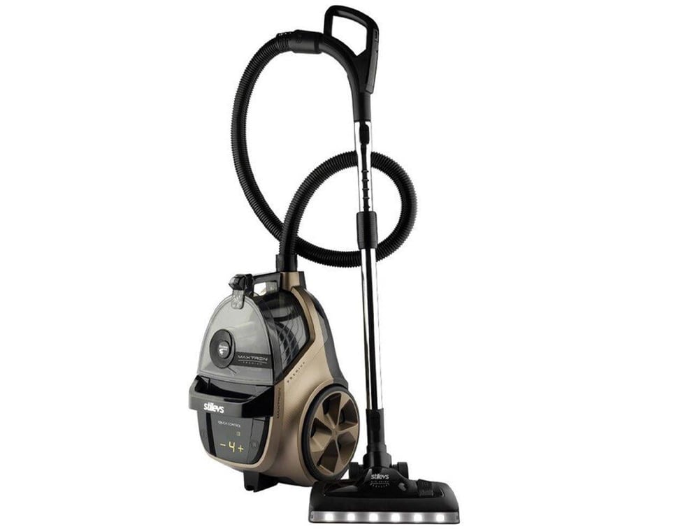 STİLEVS MAXTRON PREMIUM TORBASIZ ELEKTRİKLİ SÜPÜRGE SET12351 SİYAH-TOPRAK