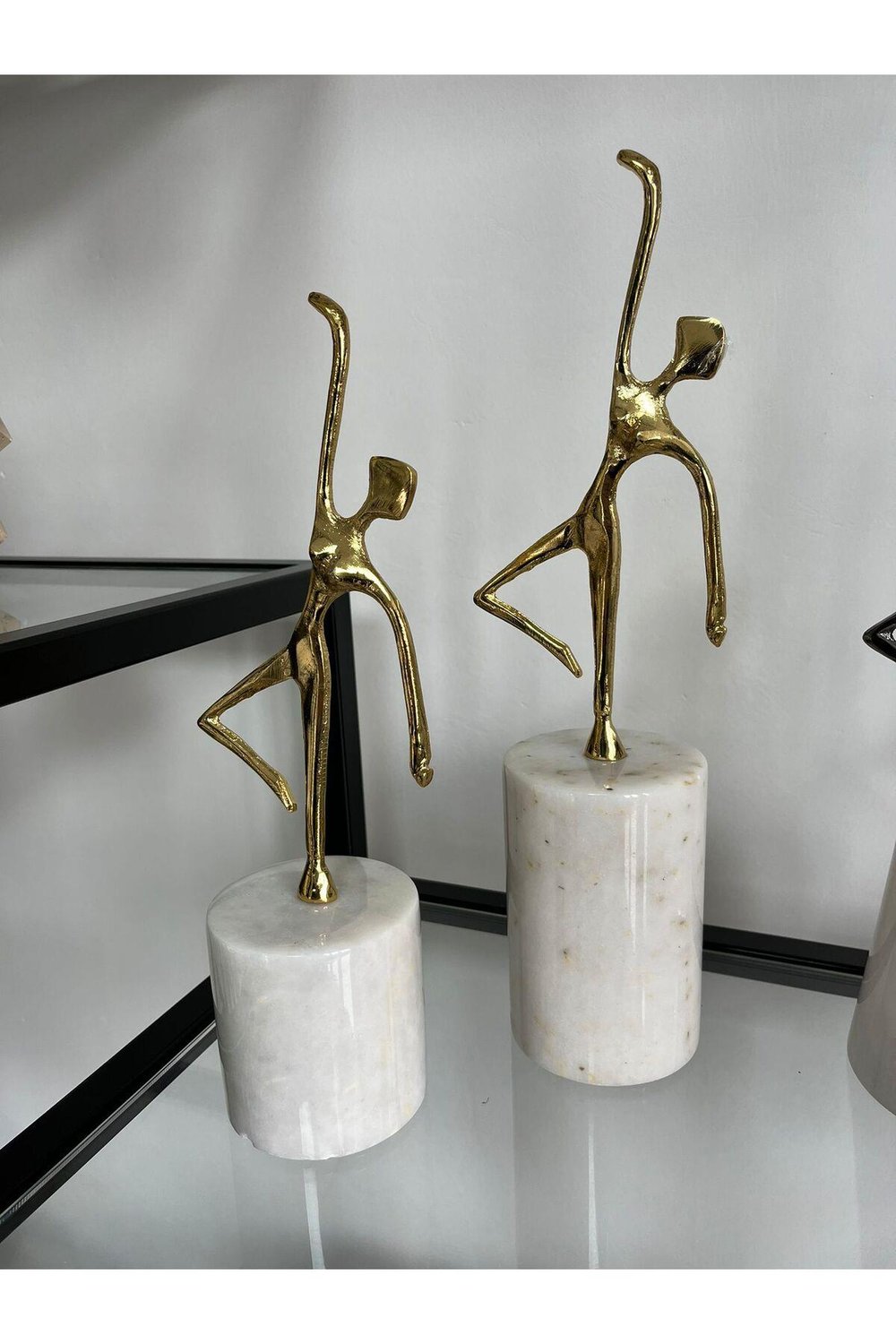 BEYAZ BALERİN SET GOLD