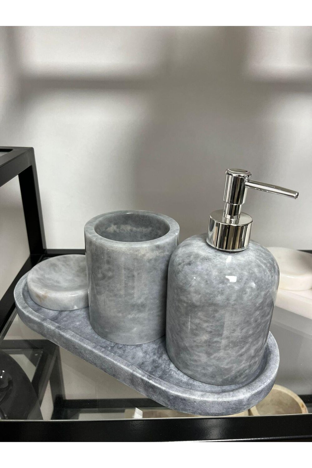 SKY BLUE 4'LÜ BANYO SETİ