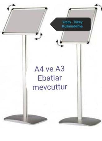 YÖNLENDİRME LEVHASI A4 ALUMİNYUM  