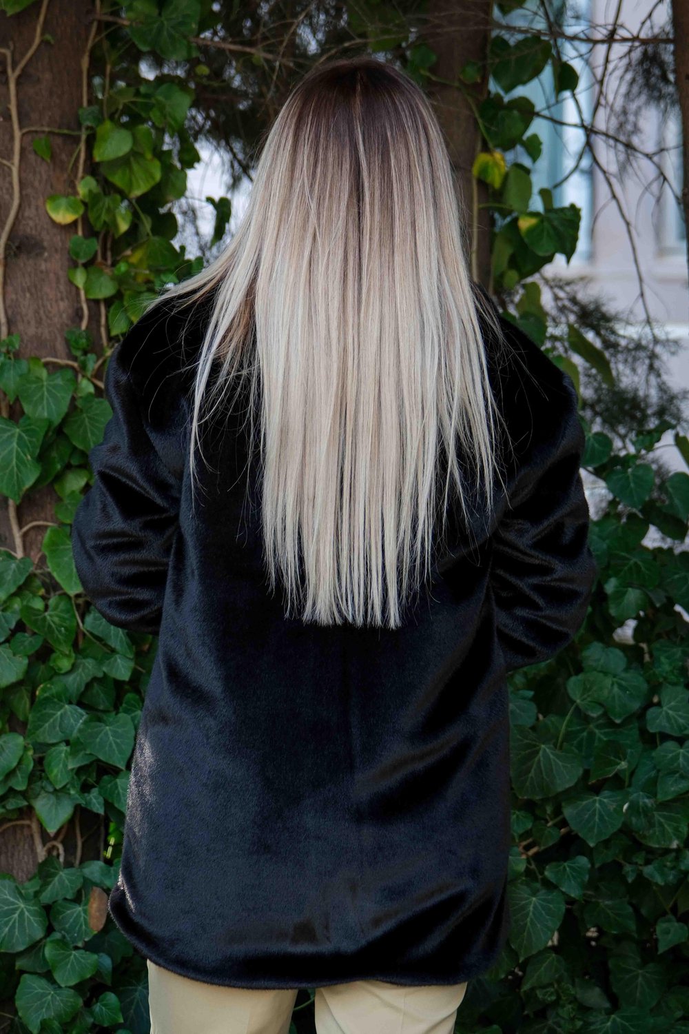 Lisa Exclusive - Angora Mont Siyah