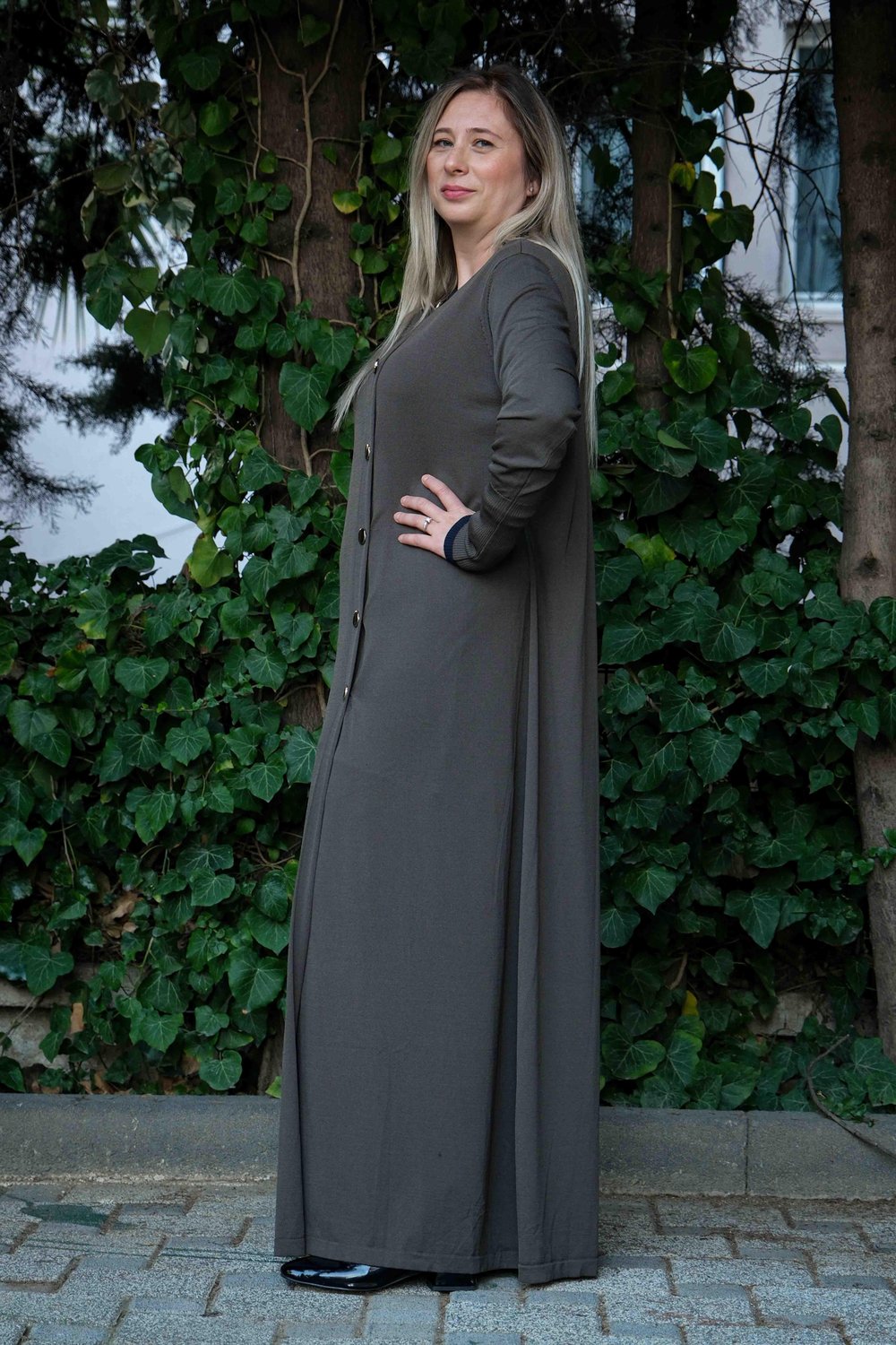Missa - Rayon Flora Hırka Haki