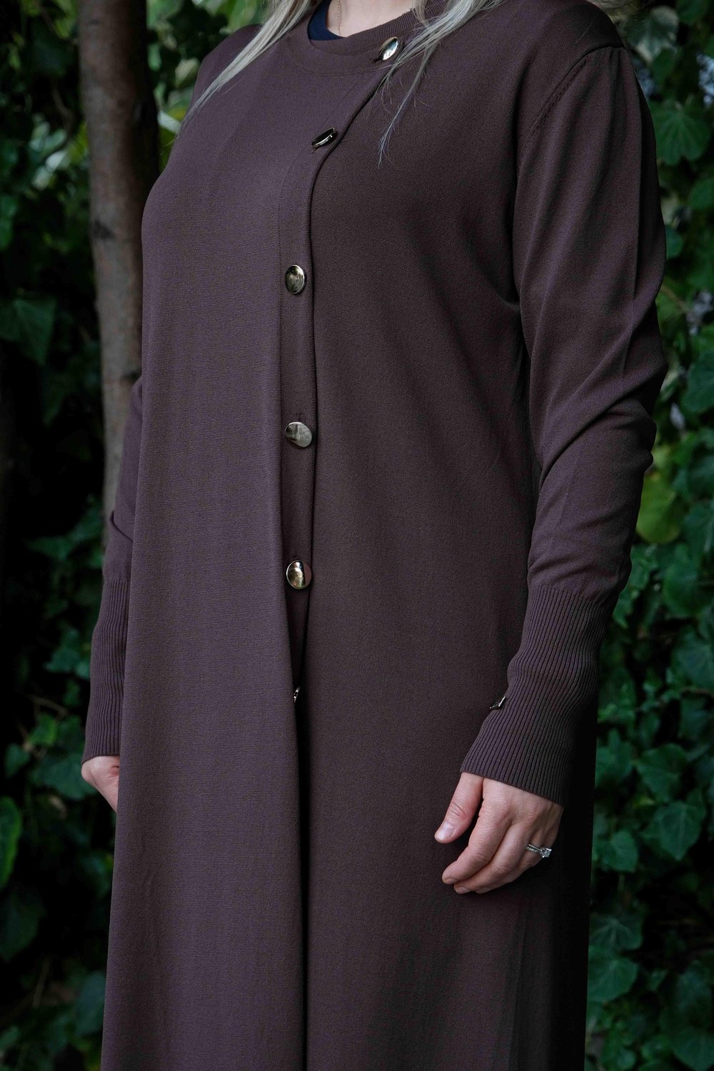Missa - Rayon Flora Hırka Kahve