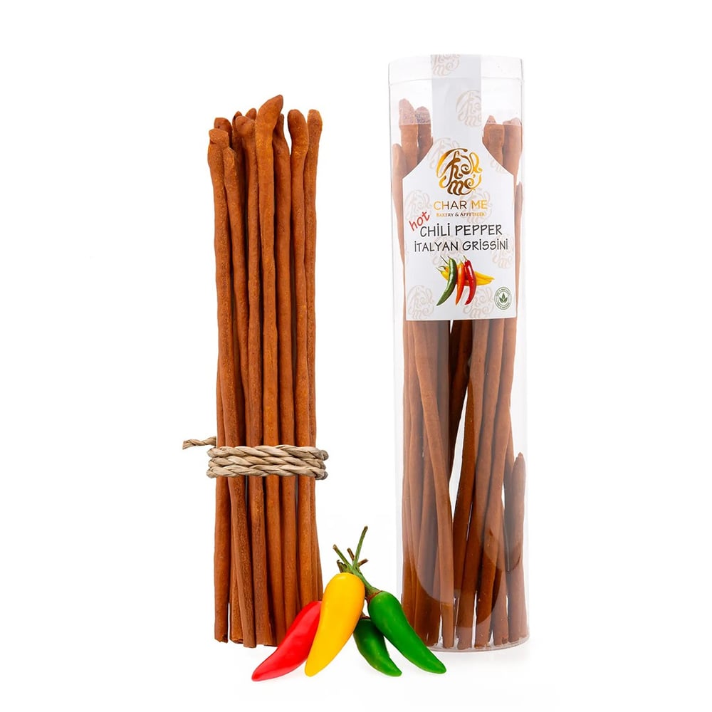 CharMe Chili Pepper İtalyan Grissini 190 gr