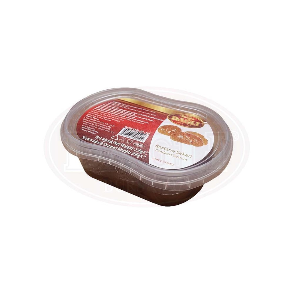 Dağlı Kestane Şekeri Plastik Kutu 250 gr