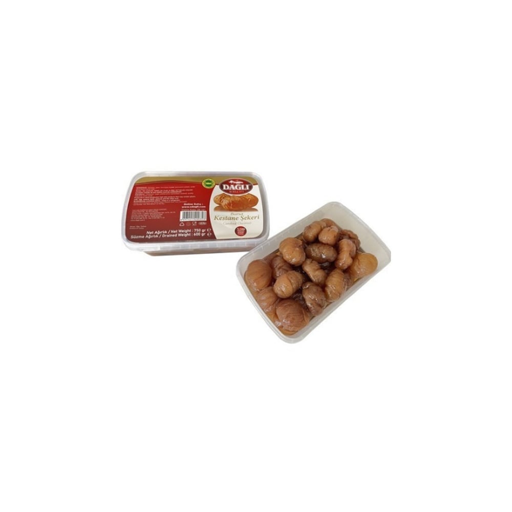 Dağlı Kestane Şekeri Plastik Kutu 750 gr