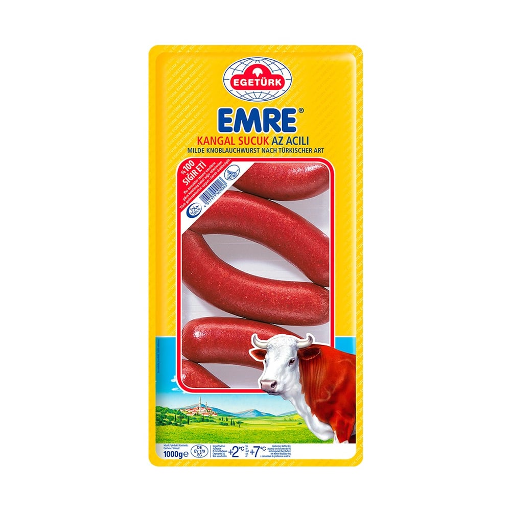 EgeTürk Emre Kangal Sucuk 1 Kg