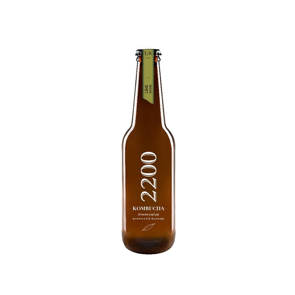 Kombucha 2200 Lime ve Naneli 330 ml
