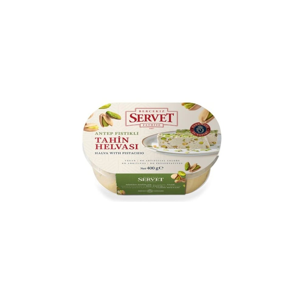 Servet Antep Fıstıklı Tahin Helvası 400 gr