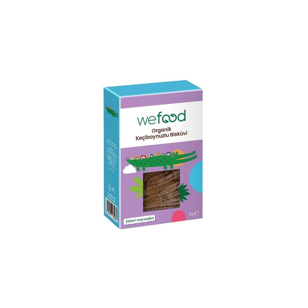 Wefood Kids Organik Keçiboynuzlu Bisküvi 55 gr
