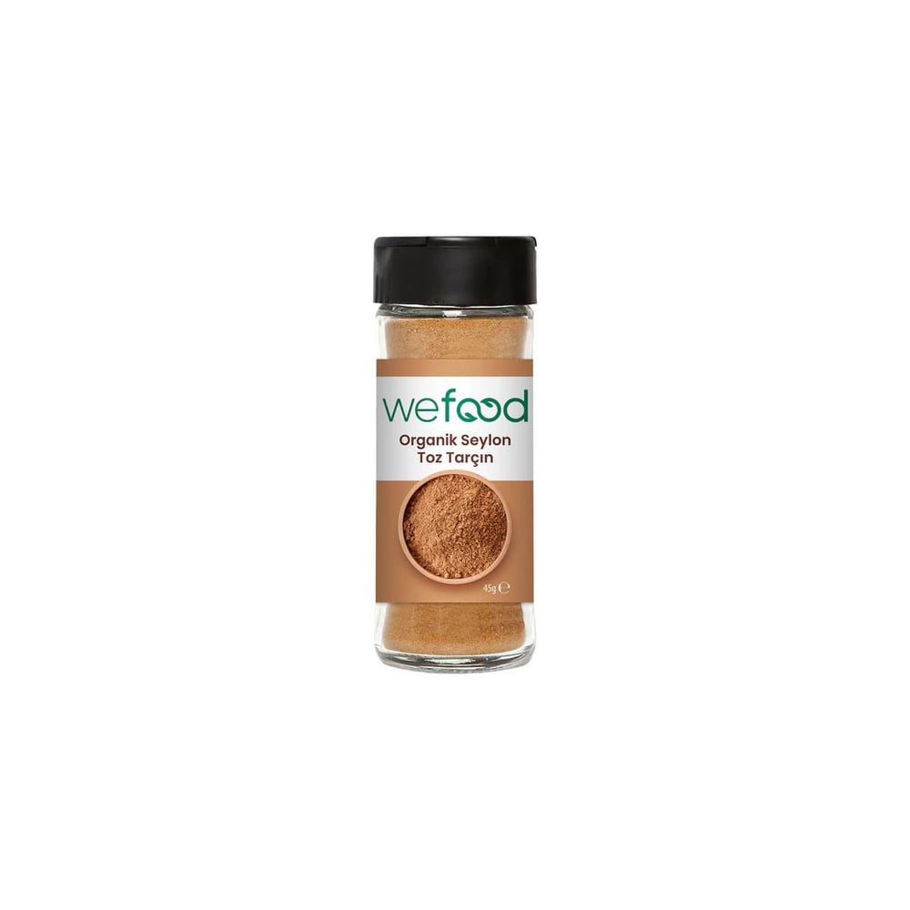 Wefood Organik Seylon Tarçın Tozu 45 gr
