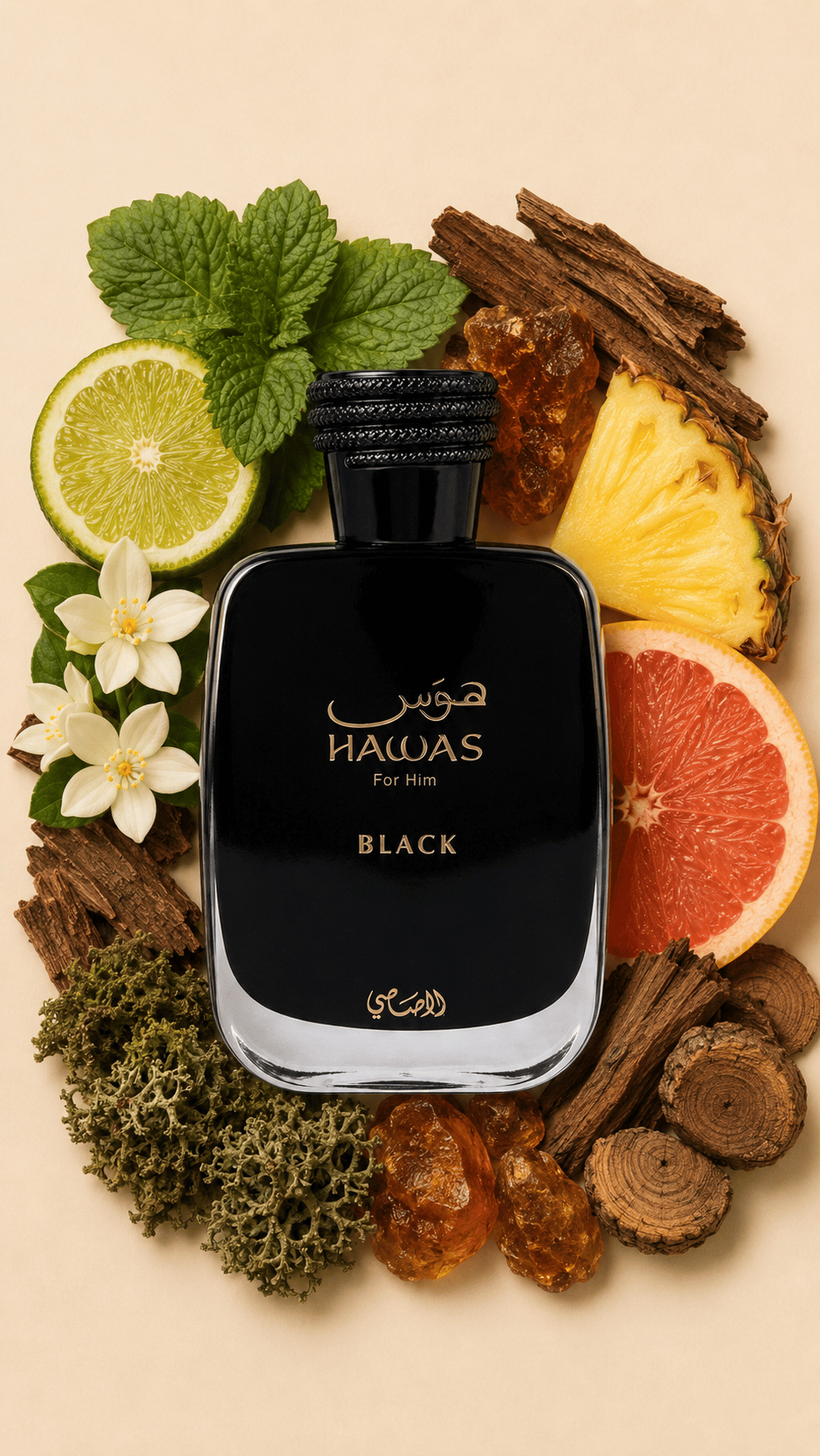 Rasasi Hawas Black Eau De Parfüm 100 ml