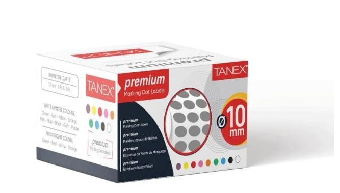 10 mm  NOKTA ETİKETİ 5000 Lİ (TEKLİ KUTU)