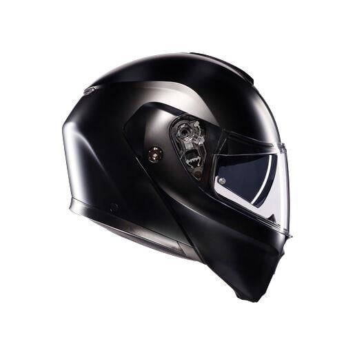 Agv Çene Açılır Streetmodular Mono Mat Black