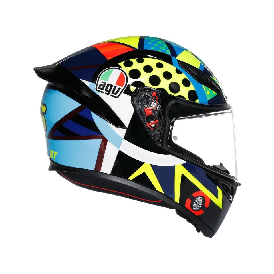 Agv Motosiklet Kaskı K1 S Rossi Winter Test 2020 Configuration -1
