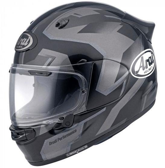 Arai Quantic Motosiklet Kaskı Robotic Black