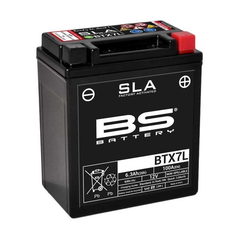 Bs Battery BTX7L-SLA 12V, 6.3Ah Motosiklet Aküsü