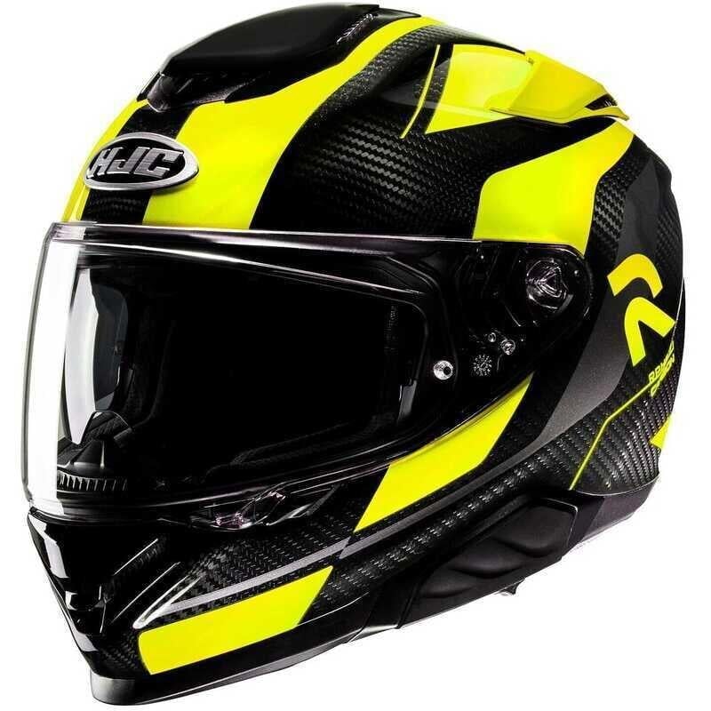 Hjc Rpha71 Güneş Visörlü Kapalı Motosiklet Kaskı Carbon Hamıl MC3H