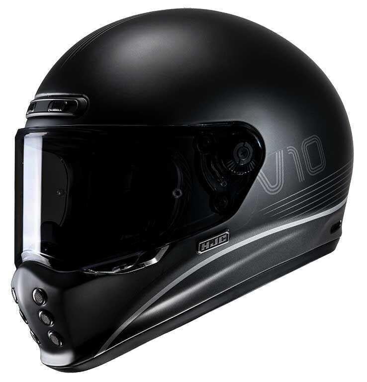 Hjc V10 Retro Kapalı Motosiklet Kaskı Tami MC5SF