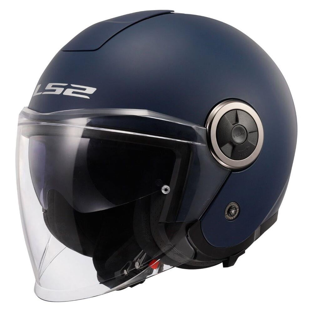 Ls2 Classy Açık Motosiklet Kaskı Mat Navy Mavi
