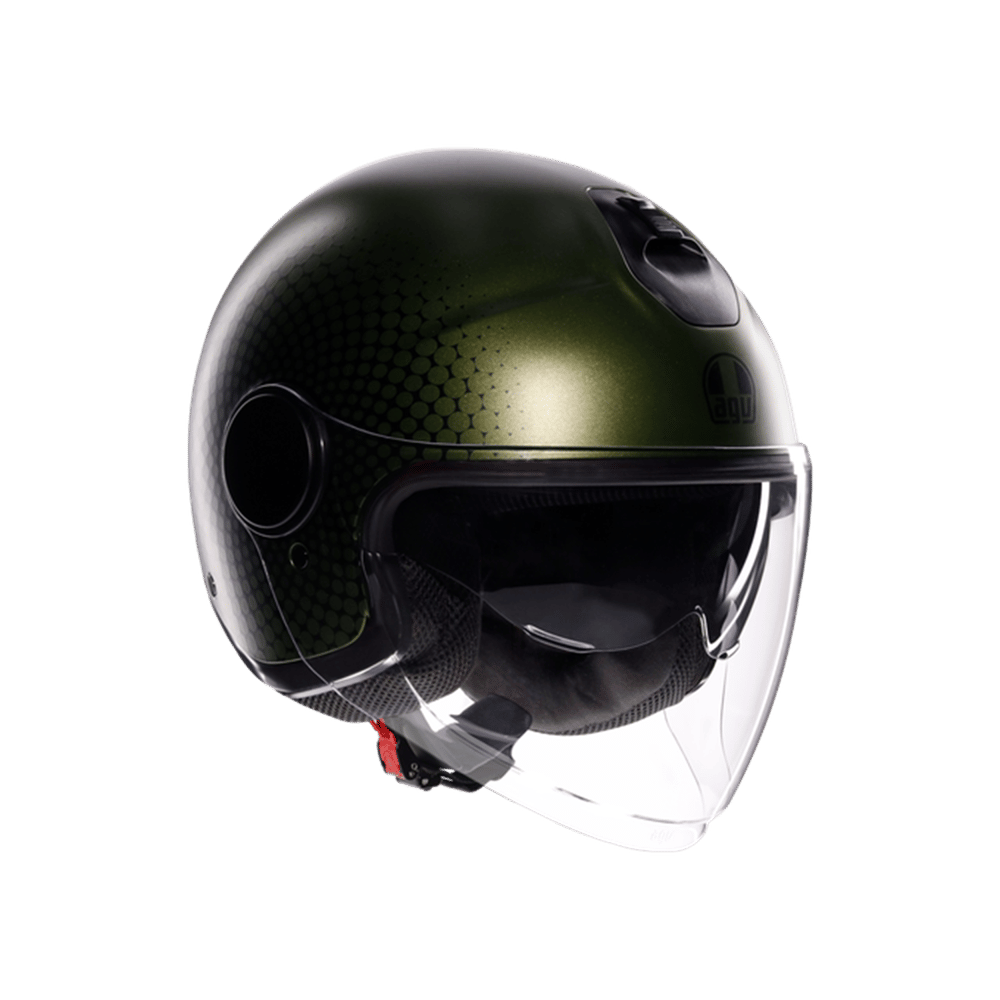 AGV Eteres Andora Kask | Mat Yeşil Siyah Açık Kask ECE 22.06Agv Eteres Andora Kask Mat Yeşil Siyah Açık Kask