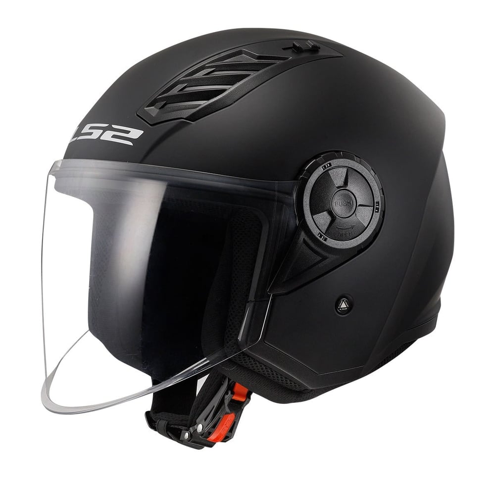 LS2 Airflow 2 Kask | Mat Siyah Açık Scooter Kaskı ECE 22.06Ls2 Airflow 2 Mat Siyah Açık Kask