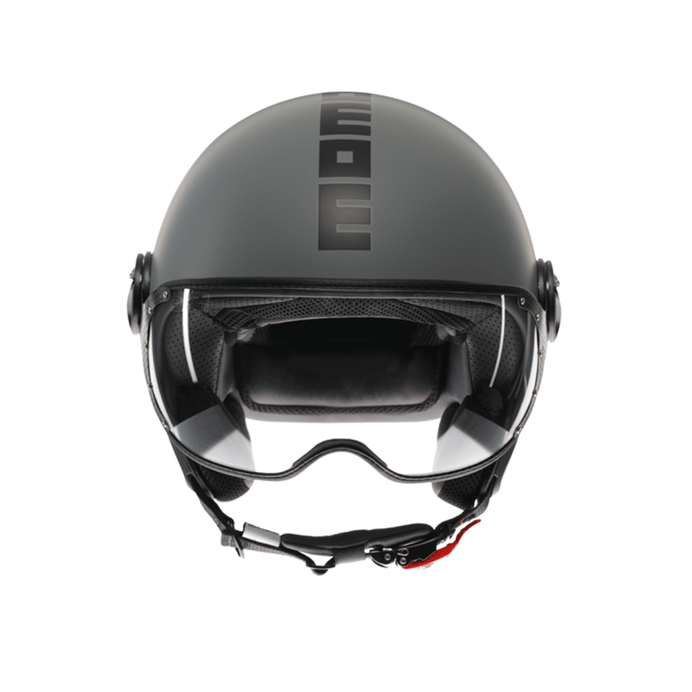 Momo Design FGTR Classic Kask | Mono Matt Grey BlackMomodesign FGTR Classic Kask Mono Matt Grey Black