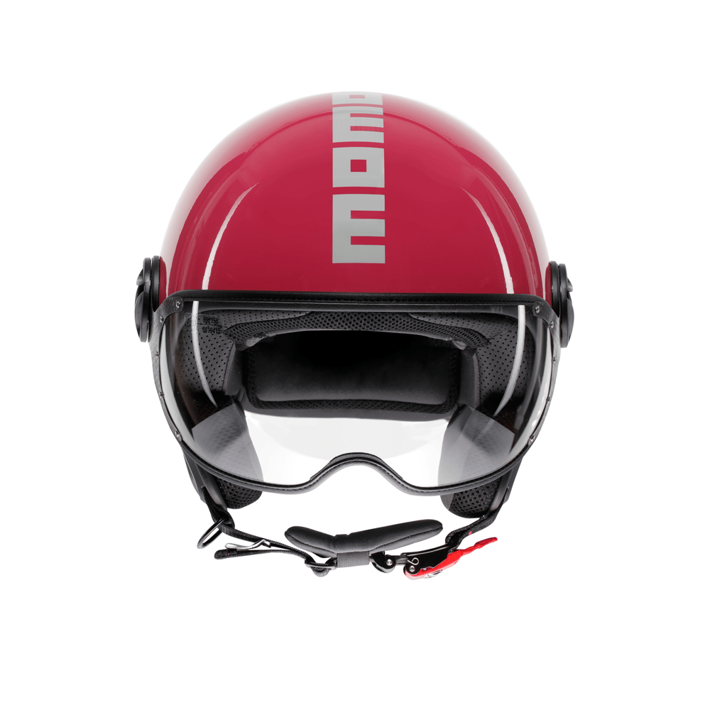 Momo Design FGTR Classic Fuşya Kask | İtalyan Tarzı JetMomodesign FGTR Classic Fuşya Kask