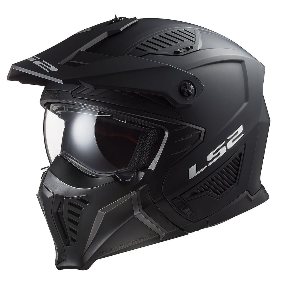 LS2 Drifter Mat Siyah Kask | ECE 22.06 Trial ve Şehir KaskıLs2 Drifter Mat Siyah Kask