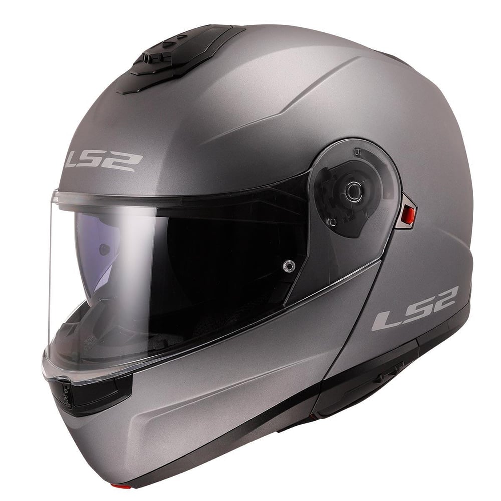 LS2 Strobe 2 Mat Titanium Çene Açılır Kask