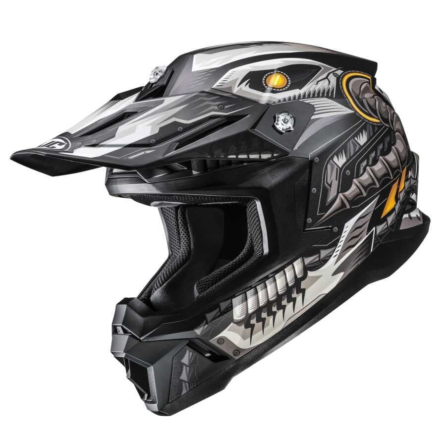 HJC C50 Mecha Beast MC5SF Kask | Mat Siyah Kros KaskıHjc C50 Off-Road / Kros Kaskı Mecha Beast MC5SF