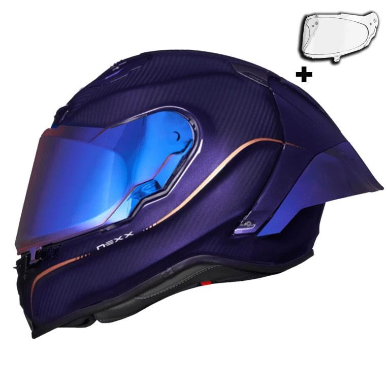 Nexx X.R3R Hagibis Karbon Mor Kask