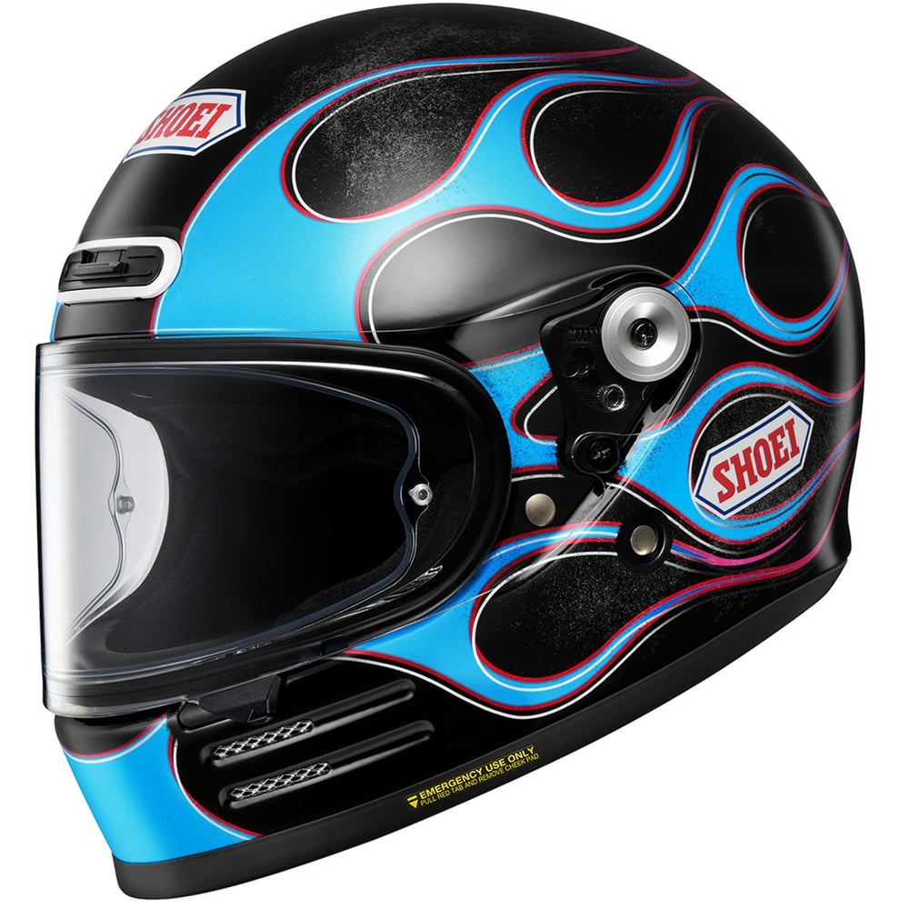 Shoei Glamster 06 Blast TC-2 Kask | Retro ECE 22.06Shoei Glamster 06 Blast TC-2 Kask