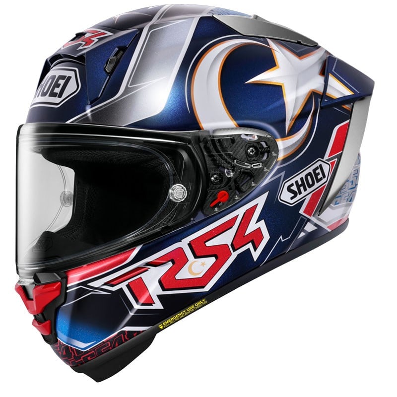 Shoei X-Spirit Pro Toprak TC-2 Kask | FIM ECE 22.06Shoei X-Spirit Pro Toprak TC-2 Kask