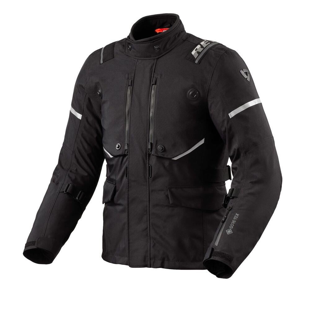 Revit Vertical Gore-tex Korumalı Motosiklet Montu Siyah Gri